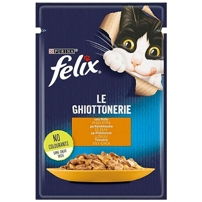 Felix Jöle İçinde Tavuklu Yetişkin Kedi Konservesi 85gr