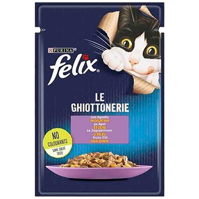 Felix Kuzu Etli Yetişkin Kedi Konservesi 85gr