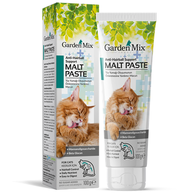 Garden Mix Anti Hairball Tüy Yumağı Engelleyici Kedi Malt Macunu 100gr
