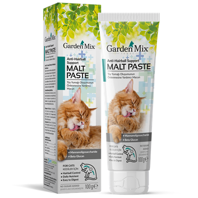 Garden Mix Anti Hairball Tüy Yumağı Engelleyici Kedi Malt Macunu 100gr