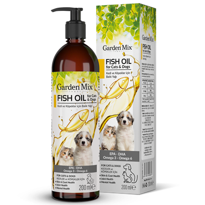 Garden Mix Kedi ve Köpek Somon Yağı 200ml
