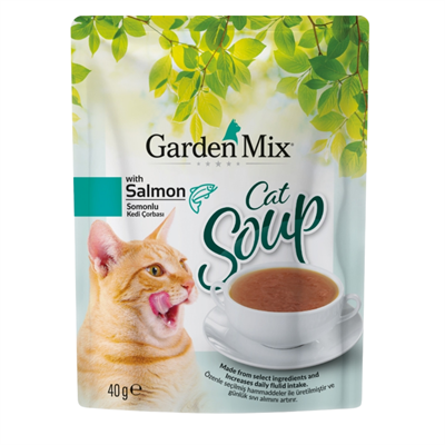 Gardenmix Somonlu Kedi Çorbası 40gr