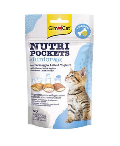 Gimcat Nutripockets Junior Mix Yavru Kedi Ödülü 60 Gr