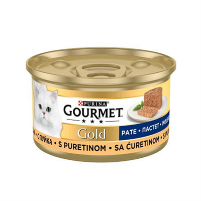 Gourmet Gold Kıyılmış Hindi Etli Kedi Konservesi 85 Gr