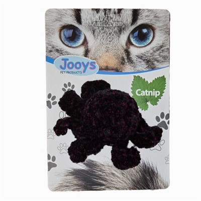 Jooys Catnip'li Kadife Örümcek Mor