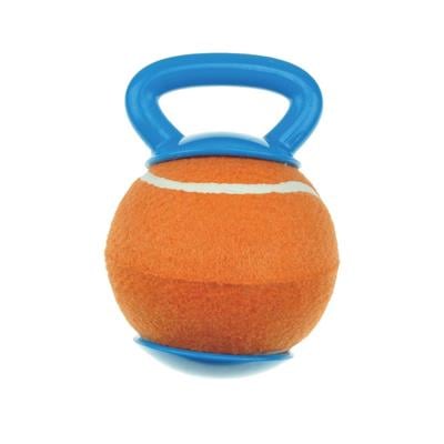 M-Pets Baggy Tutmalı Tenis Topu Köpek Oyuncağı 18.4x12.7x12.7 cm Turuncu-Mavi