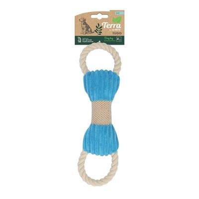 M-Pets Peluş Kemik Köpek Oyuncağı 33x9.5x3 cm Mavi