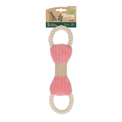 M-Pets Peluş Kemik Köpek Oyuncağı 33x9.5x3 cm Pembe