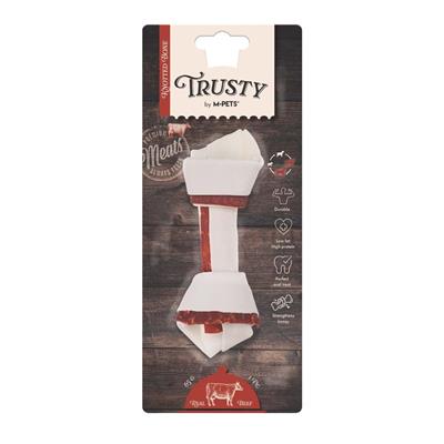 M-Pets Trusty Sığır Etli Düğümlü Kemik Köpek Ödülü 65 gr/15.3 cm