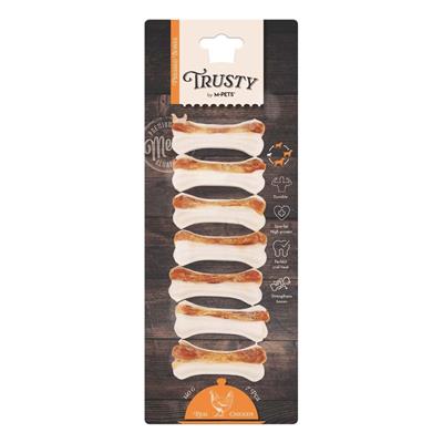 M-Pets Trusty Tavuklu Presli Kemik Köpek Ödülü 7'li 140 gr/7.7 cm