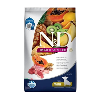 N&D Tropical Selection Kuzu Etli Mini Irk Yavru Köpek Maması 5 Kg