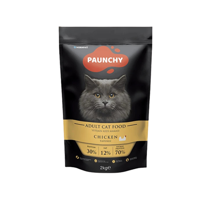 Paunchy Tavuklu Yetişkin Kedi Maması 2 kg