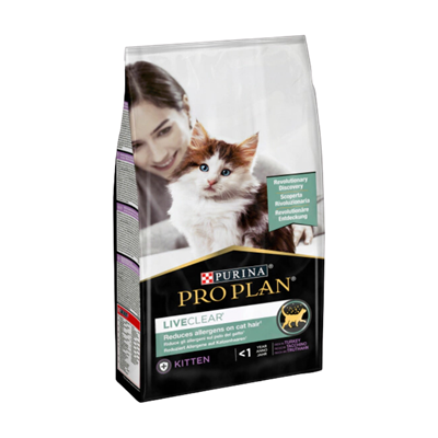 Pro Plan LiveClear Hindili Alerjen Azaltan Yavru Kedi Maması 1,4kg
