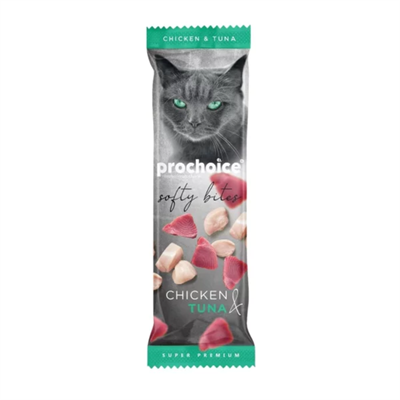 ProChoice Softy Bites Tavuklu ve Ton Balıklı Kediler için Yumuşak Atıştırmalık 24x10gr