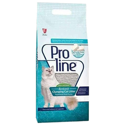 Proline Süper Topaklanan İnce Taneli Marsilya Sabunu Kokulu Bentonit Kedi Kumu 20lt