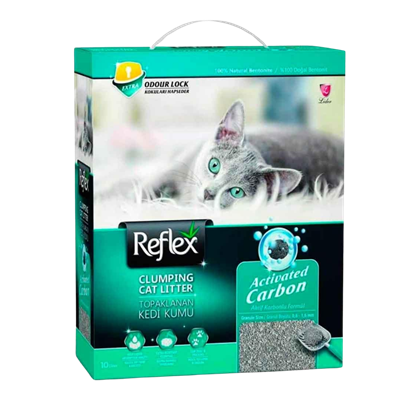 Reflex Aktif Karbonlu Süper Hızlı Topaklanan Kedi Kumu 10lt