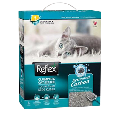 Reflex Aktif Karbonlu Süper Hızlı Topaklanan Kedi Kumu 6lt