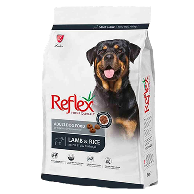 Reflex Kuzulu Pirinçli Yetişkin Köpek Maması 15 Kg