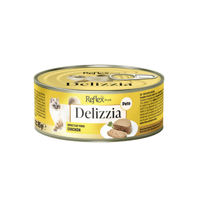 Reflex Plus Delizzia Tavuklu Ezme Yetişkin Kedi Konservesi 85 gr