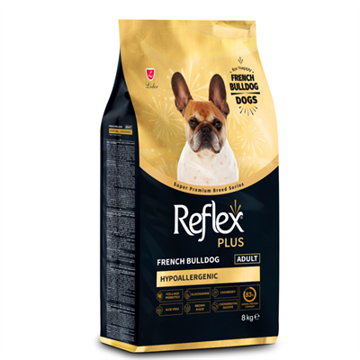 Reflex Plus Hipoalerjenik French Bulldog Yetişkin Köpek Maması 8 kg