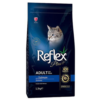 Reflex Plus Somonlu Yetişkin Kedi Maması 1,5kg