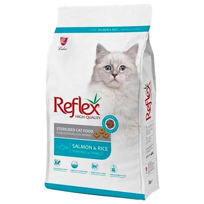 Reflex Somonlu Kısırlaştırılmış Kedi Maması 15kg+1kg HEDİYE!