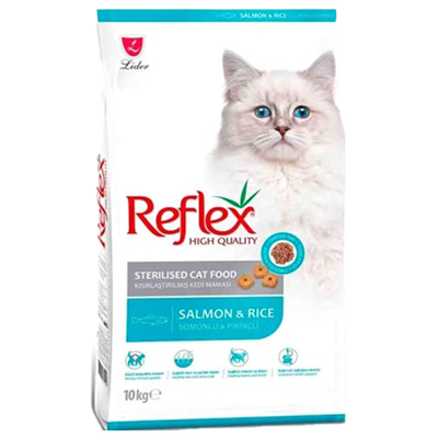 Reflex Somonlu ve Pirinçli Kısırlaştırılmış Kedi Maması 10kg