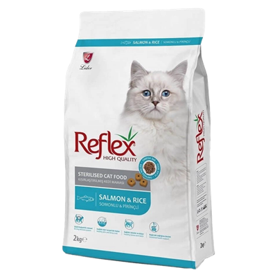 Reflex Somonlu ve Pirinçli Kısırlaştırılmış Kedi Maması 2kg