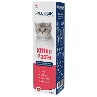 Spectrum Yavru Kediler için Multivitamin Malt Macunu 30gr