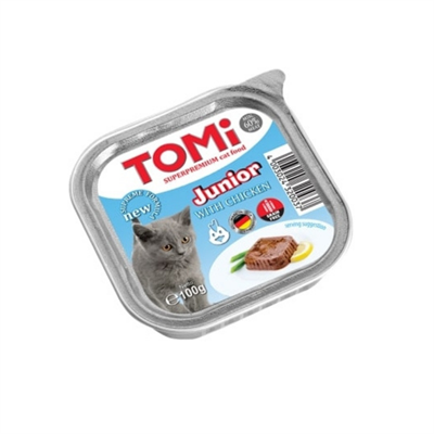 Tomi Pate Kümes Hayvanlı Yavru Kedi Yaş Maması 100gr
