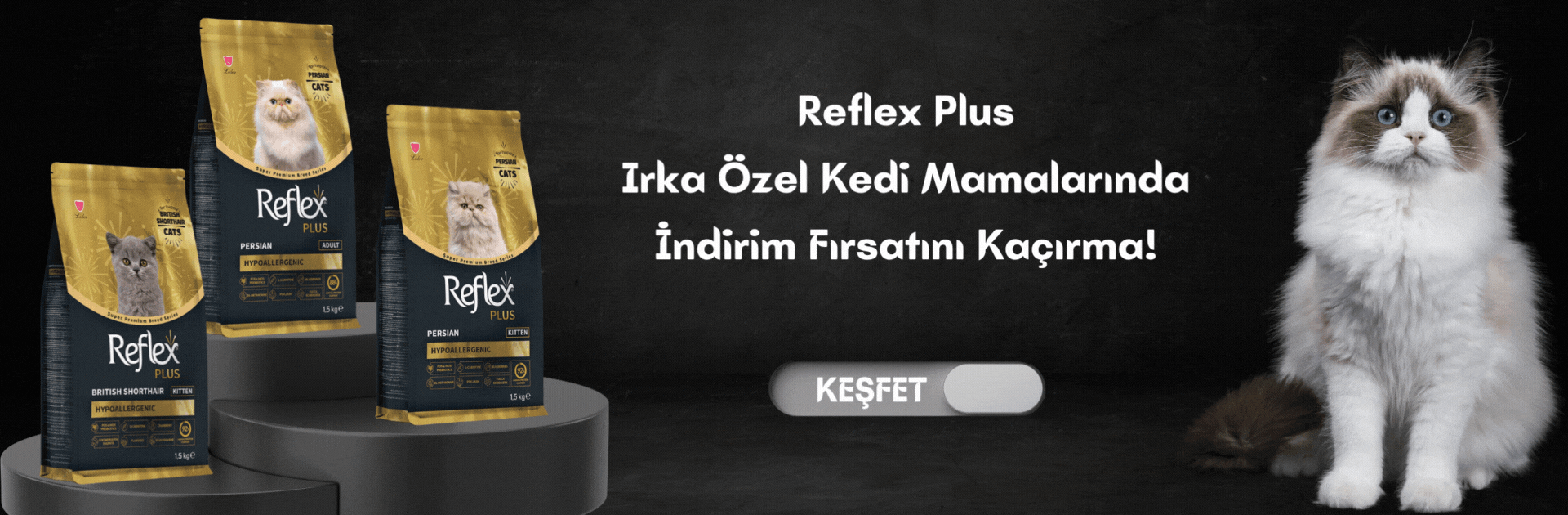 Reflex Plus Özel Irk Kedi Mamaları