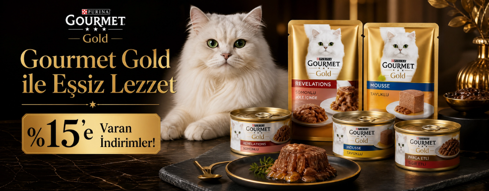 Gourmet Kedi ve Köpek Mamaları