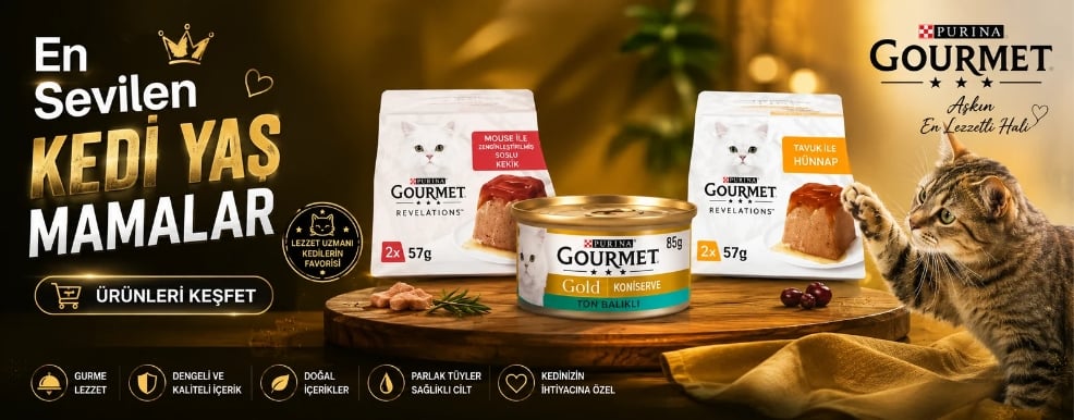 Gourmet Kedi Yaş Mamaları