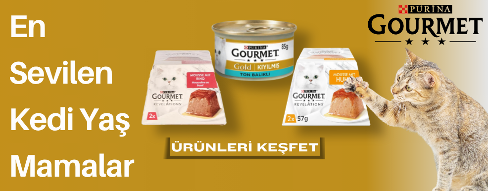 Gourmet Kedi Yaş Mamaları