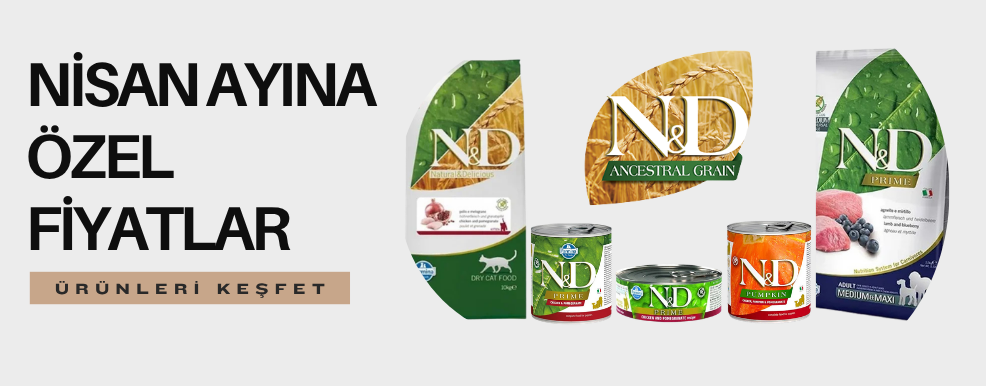 N&D Kedi Ve Köpek Mamaları