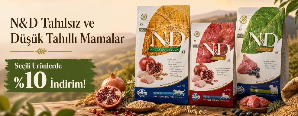N&D Kedi ve Köpek Mamaları