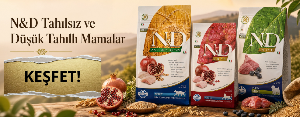 N&D Kedi ve Köpek Mamaları