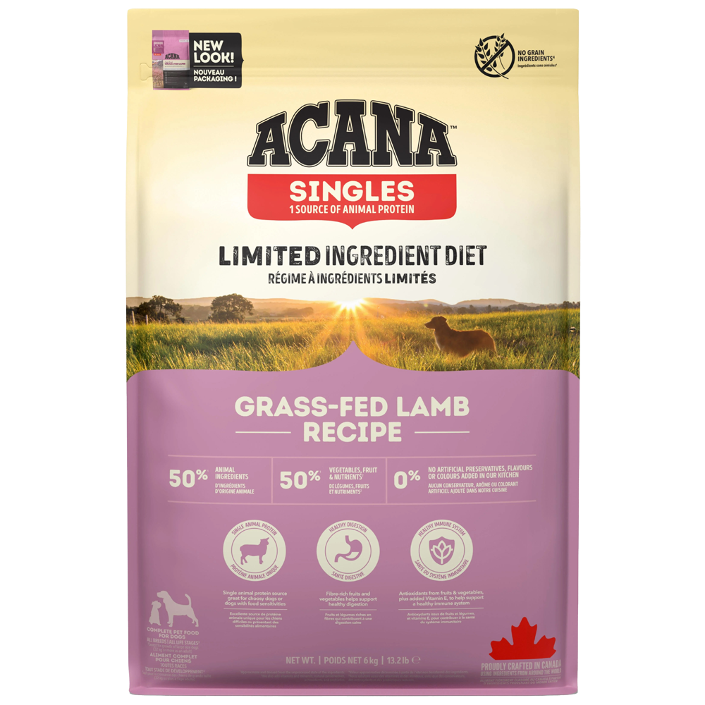 Acana Grass-Fed Lamb Kuzulu Tahılsız Köpek Maması 6kg