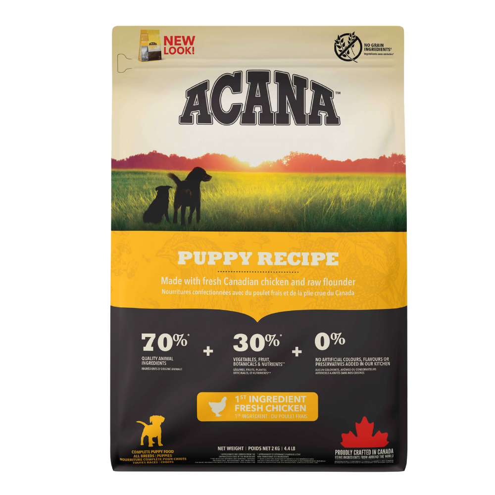 Acana Heritage Puppy Tavuklu ve Balıklı Yavru Köpek Maması 2 kg