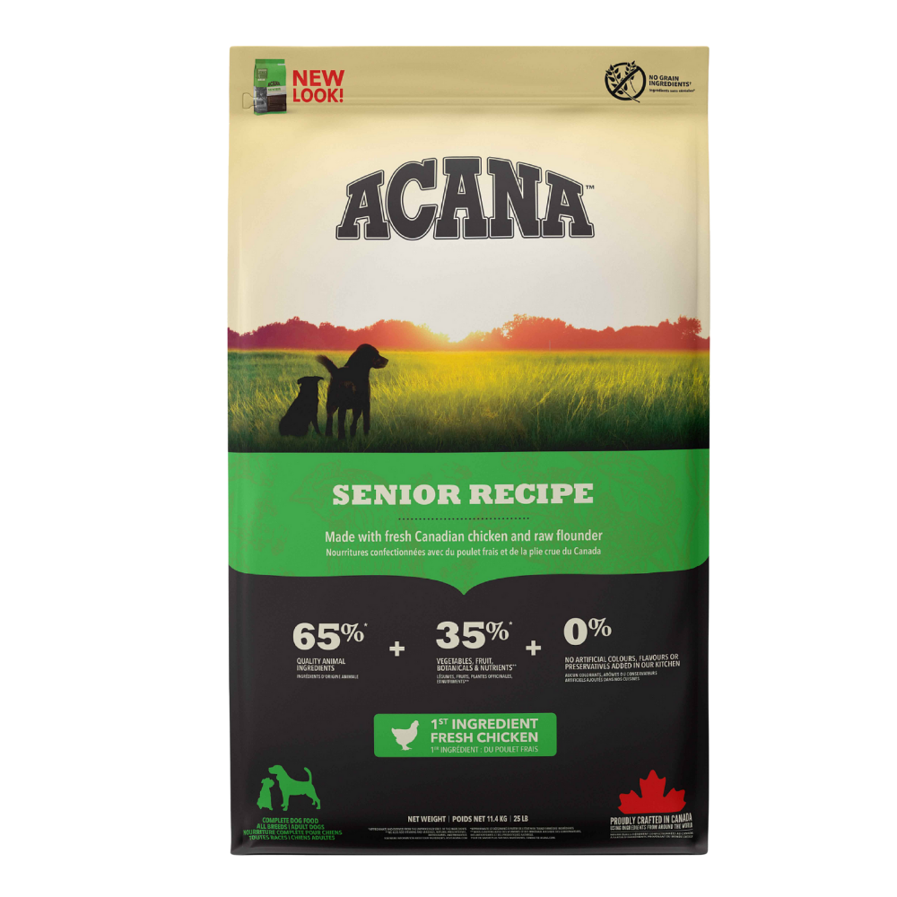 Acana Heritage Senior Tavuklu ve Balıklı Yaşlı Köpek Maması 11,4 kg
