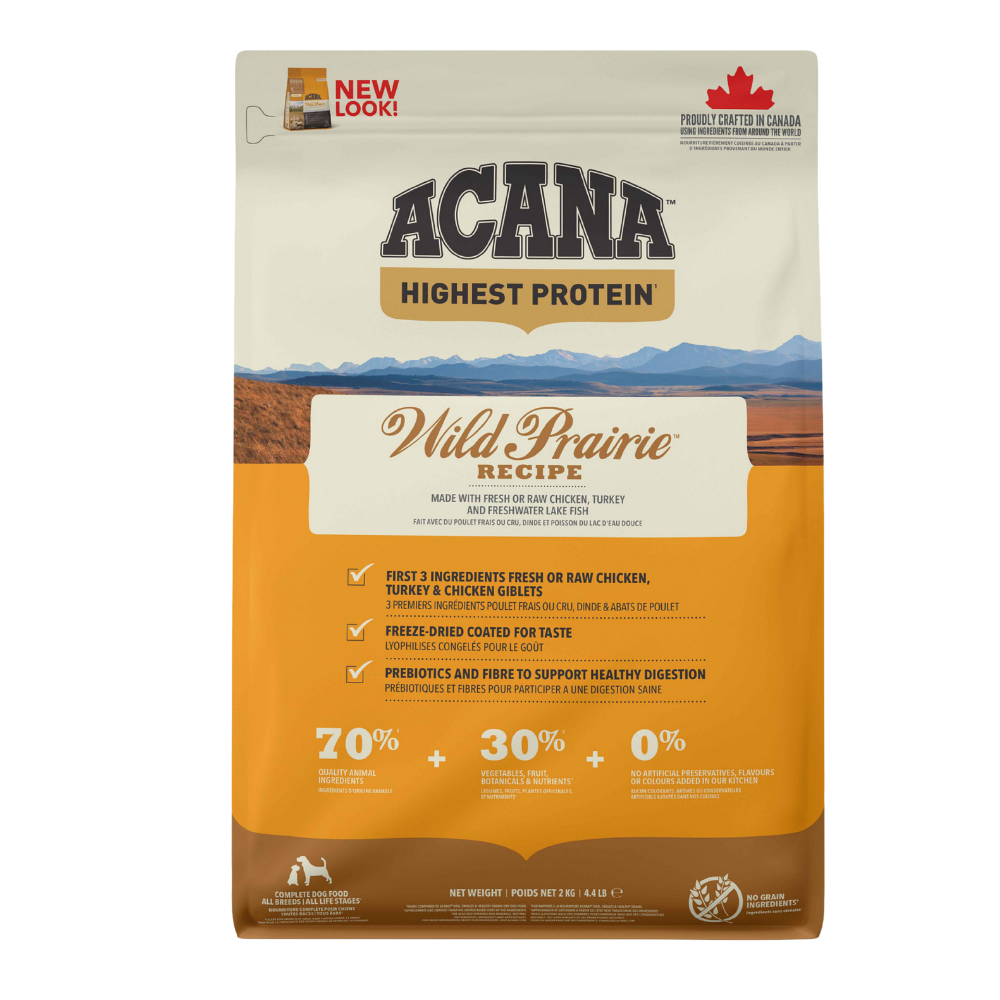 Acana Regionals Wild Prairie Tavuklu ve Balıklı Tahılsız Köpek Maması 2 kg
