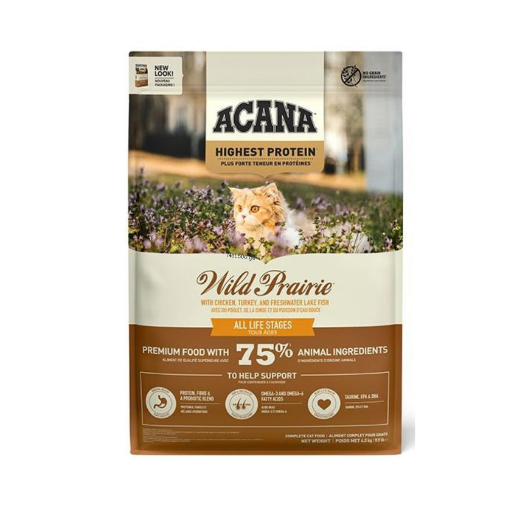 Acana Wild Prairie Tahılsız Tavuklu Ve Balıklı Kedi Maması 4,5kg