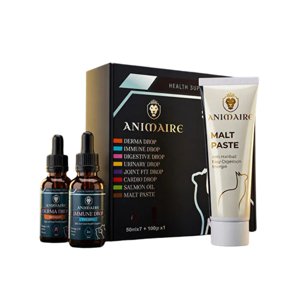 Animaire 7 Days Klinik Onaylı All İn One Bakım ve Premium Takviye Sağlık Destek Seti + Malt Hediyeli