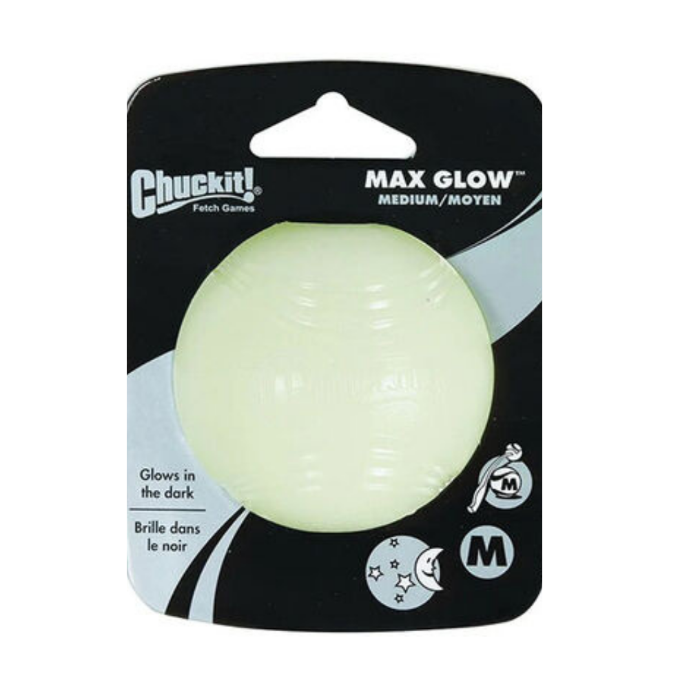 Chuckit! Max Glow Gece Parlayan Köpek Oyun Topu Orta Boy