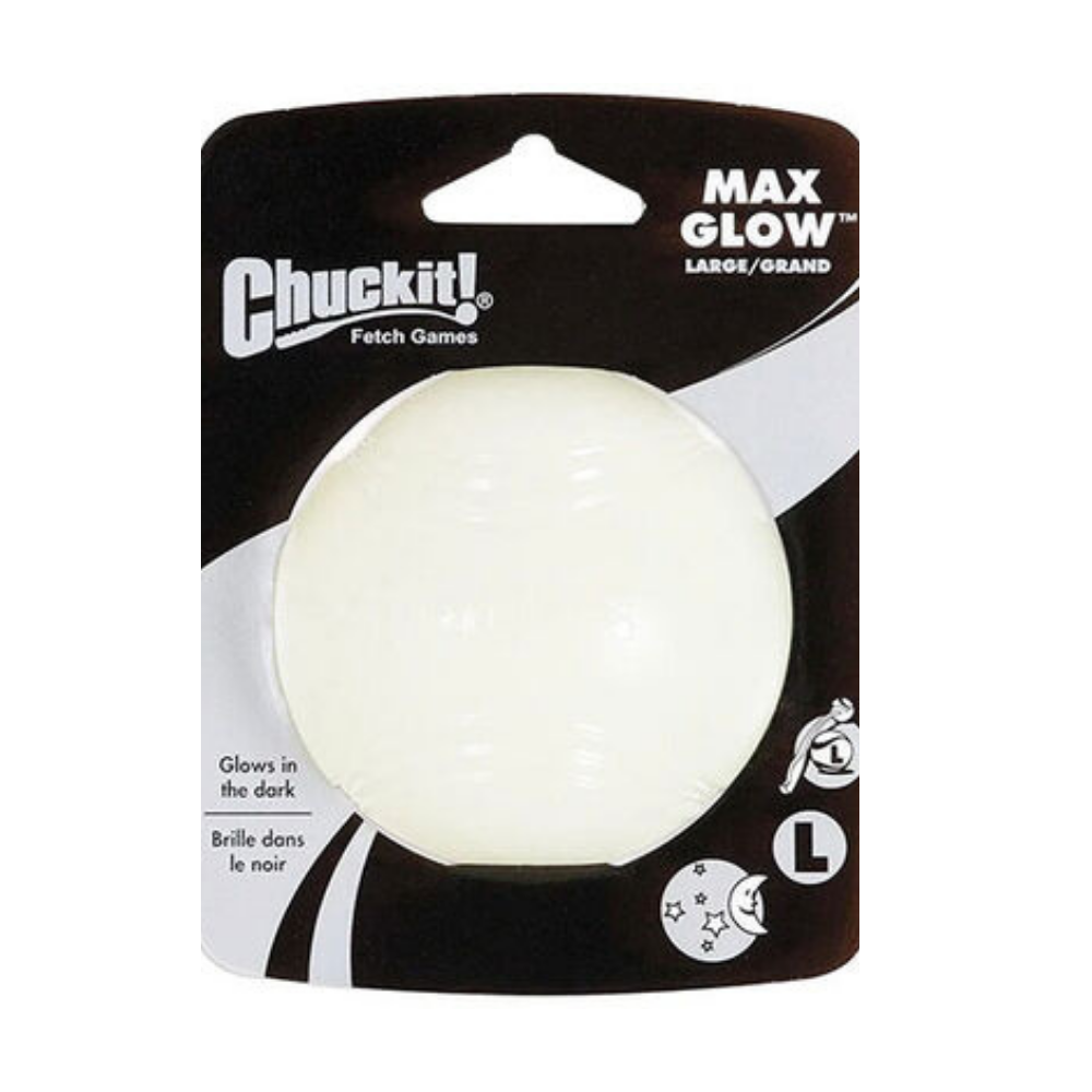 Chuckit! Max Glow Gece Parlayan Köpek Oyun Topu Büyük Boy