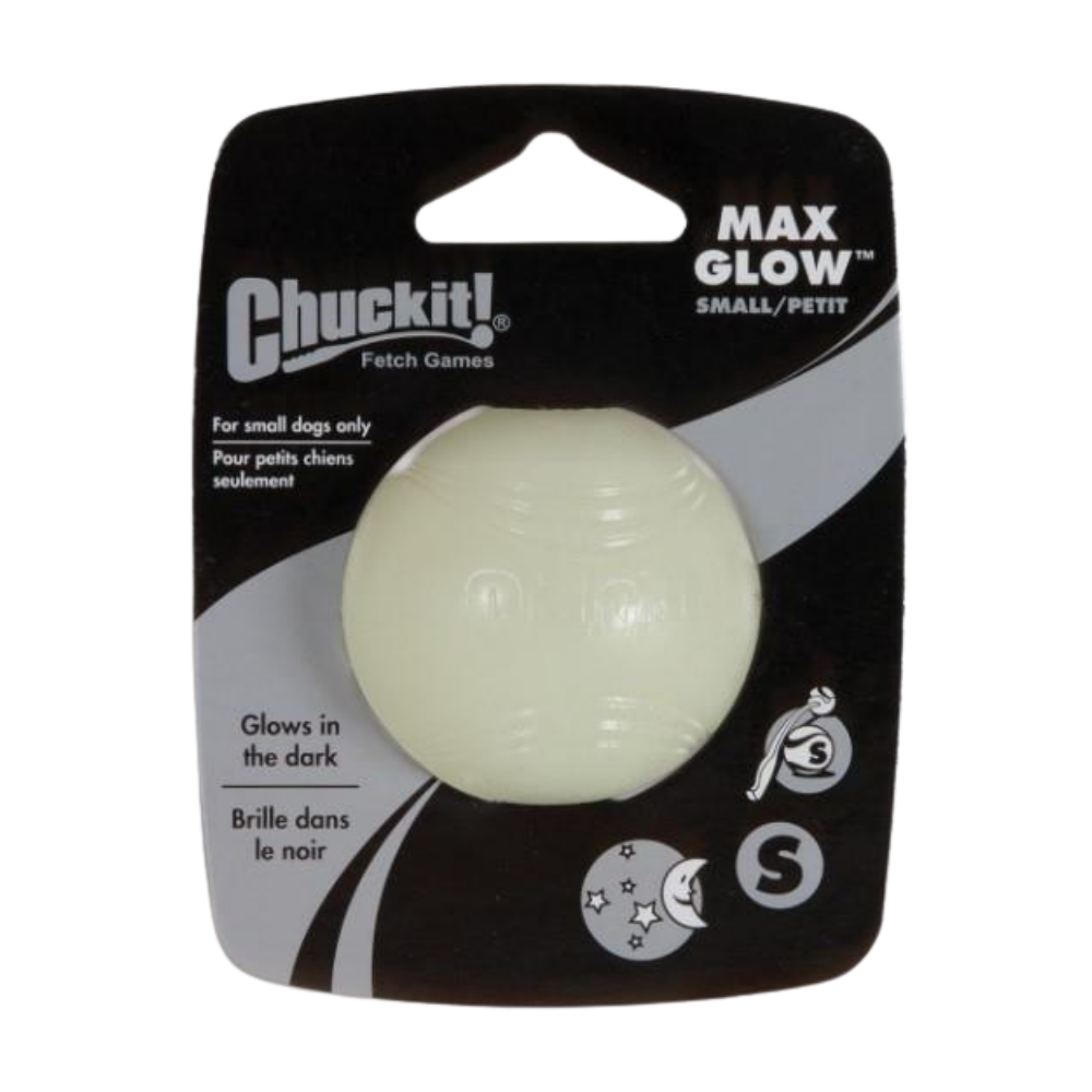 Chuckit Max Glow Gece Parlayan Köpek Oyun Topu (Küçük Boy)