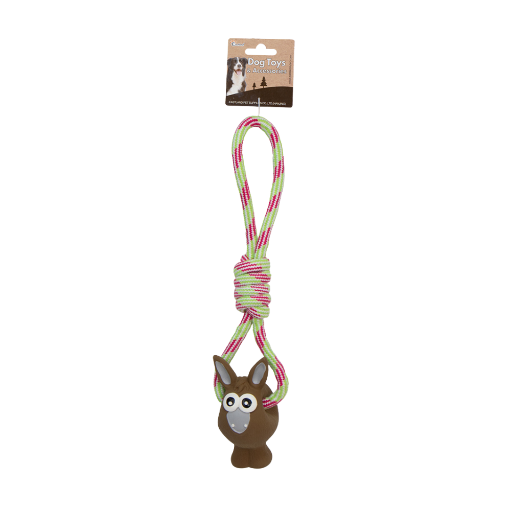 Eastland Düğümlü Stres İpli Peluş Eşek 42cm