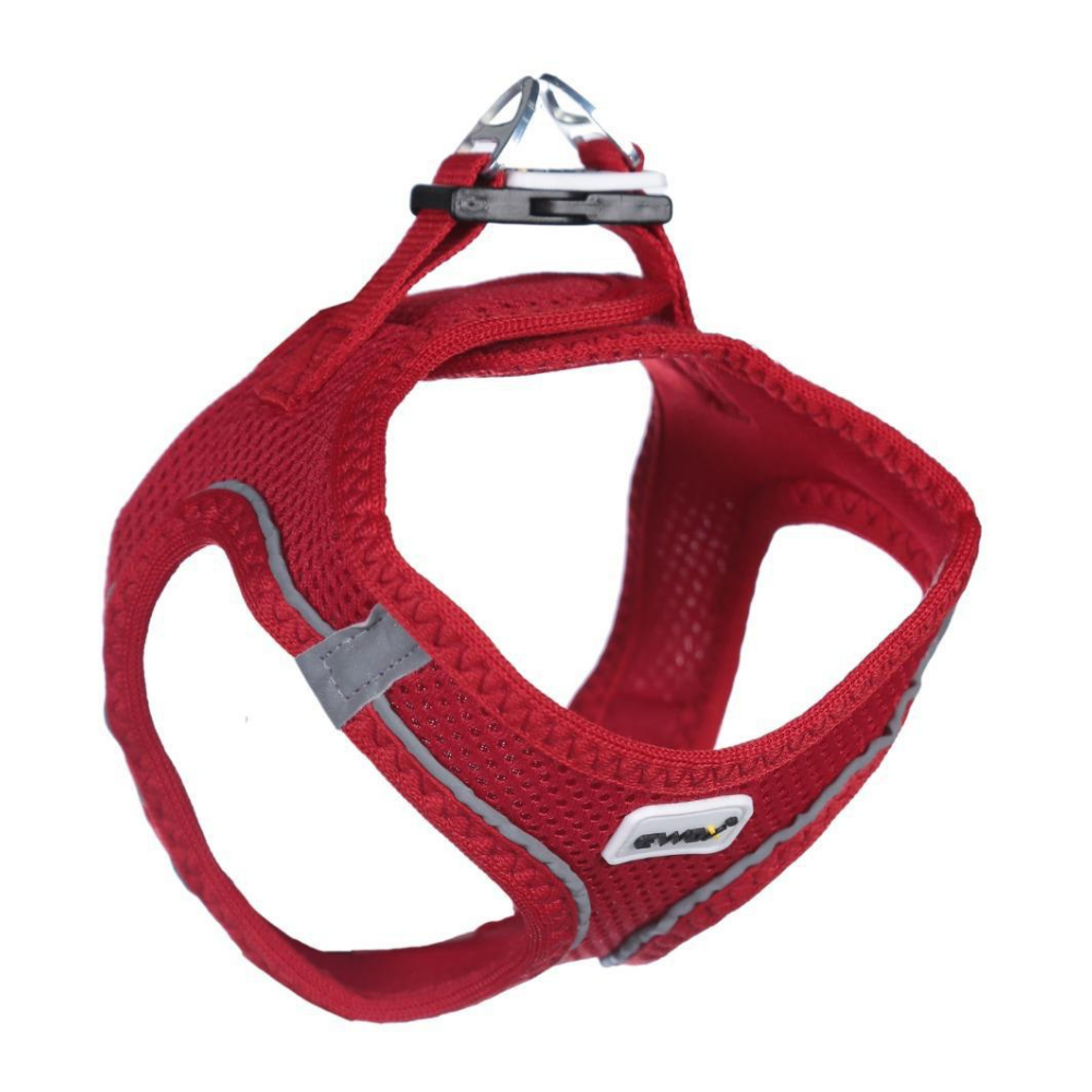 Ewox Air Mesh Kırmızı Göğüs Tasması 3XS