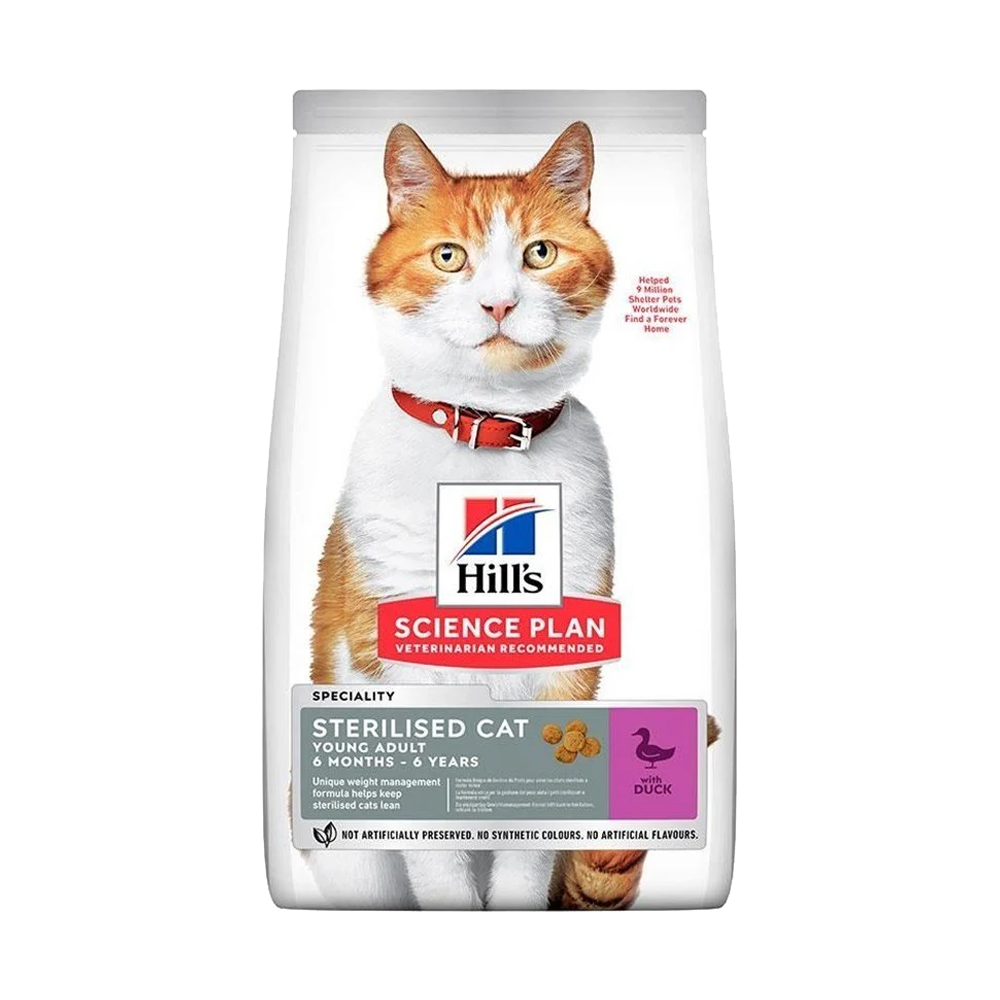 Hill's Science Plan Ördekli Kısırlaştırılmış Kedi Maması 3kg
