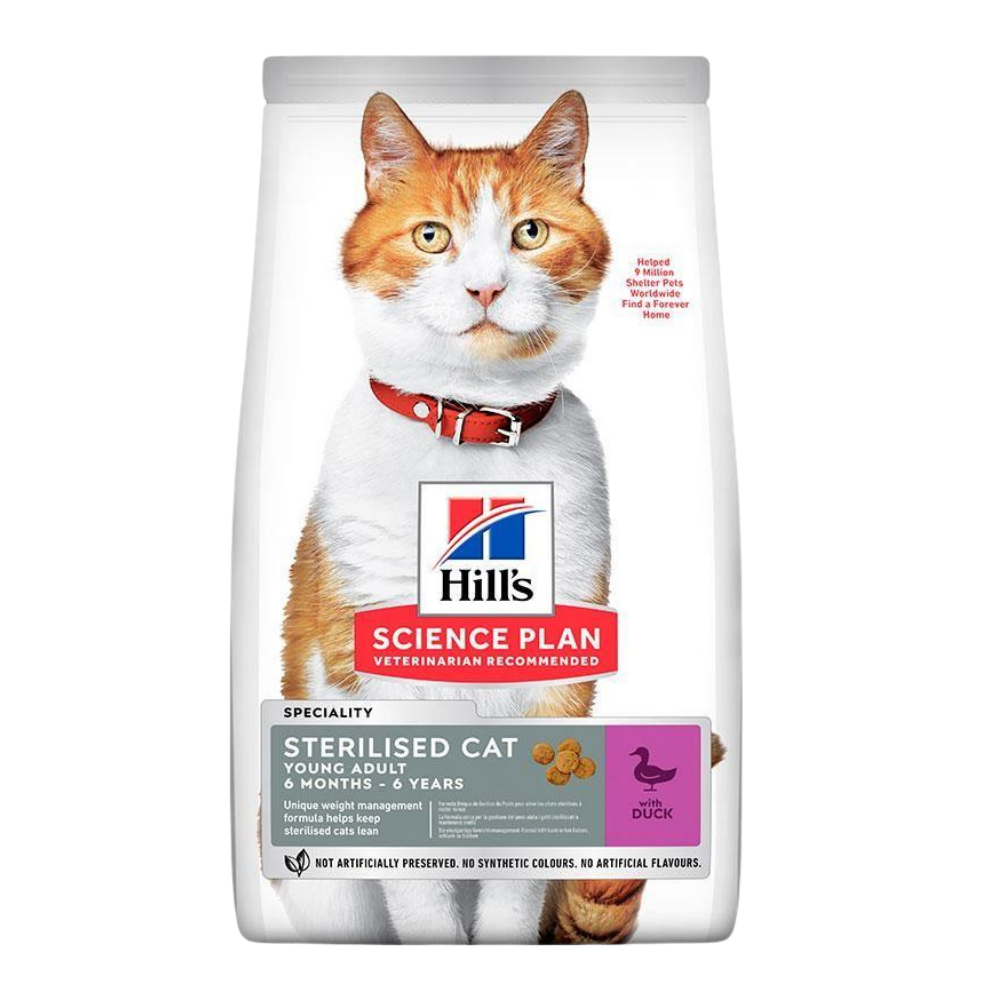 Hill's Science Plan Ördekli Kısırlaştırılmış Kedi Maması 8kg+2kg Hediye